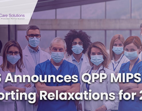 QPP MIPS 2020, MIPS 2020, MIPS Qualified Registries, MIPS and Macra, CMS announces, Medicare Quality Reporting, coronavirus pandemic, healthcare industry